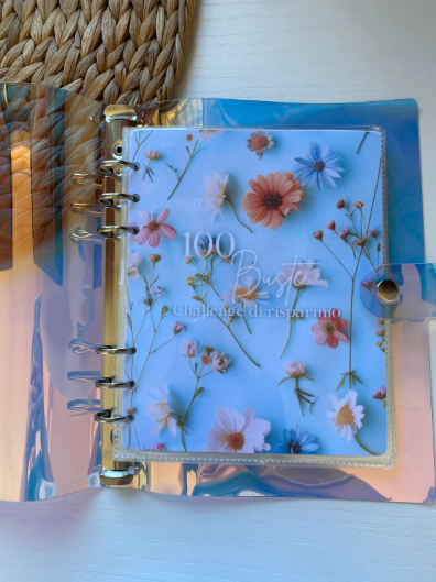 Challenge 100 buste con agenda trasparente