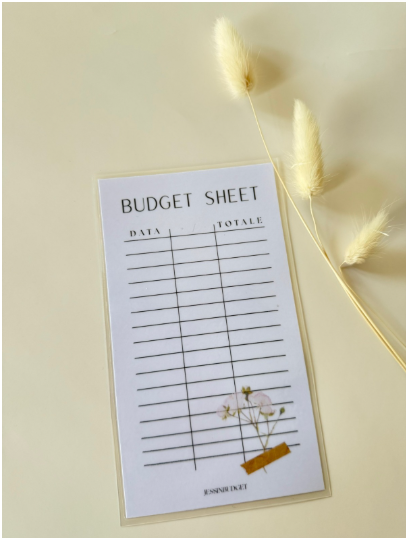 Budget Sheet AMOUR