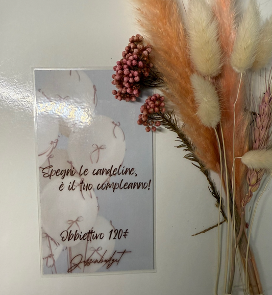 Challenge Compleanno Stelline A6