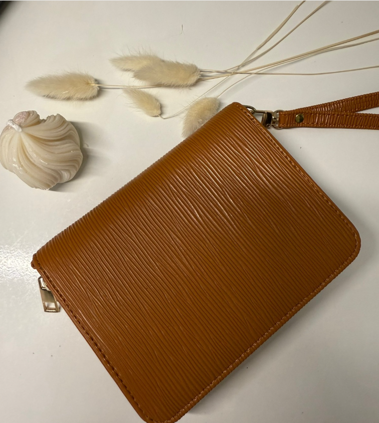 Portafoglio con zip A7
