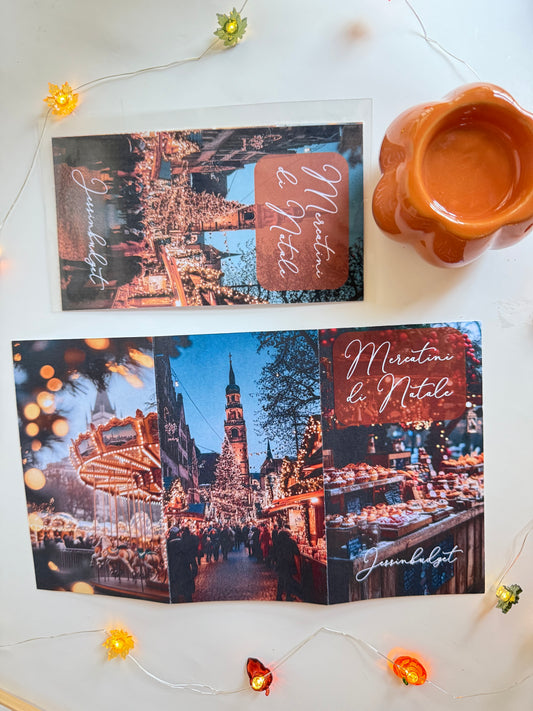 Challenge a cartoncino: Mercatini di Natale A6