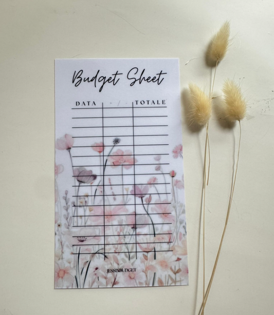 Budget Sheet FLORES