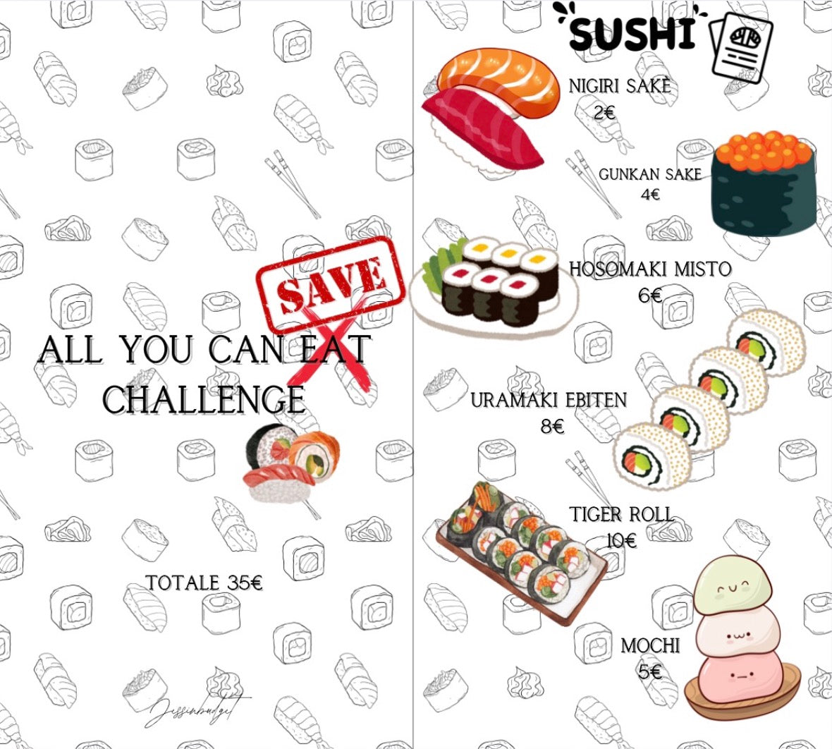Challenge Sushi A6