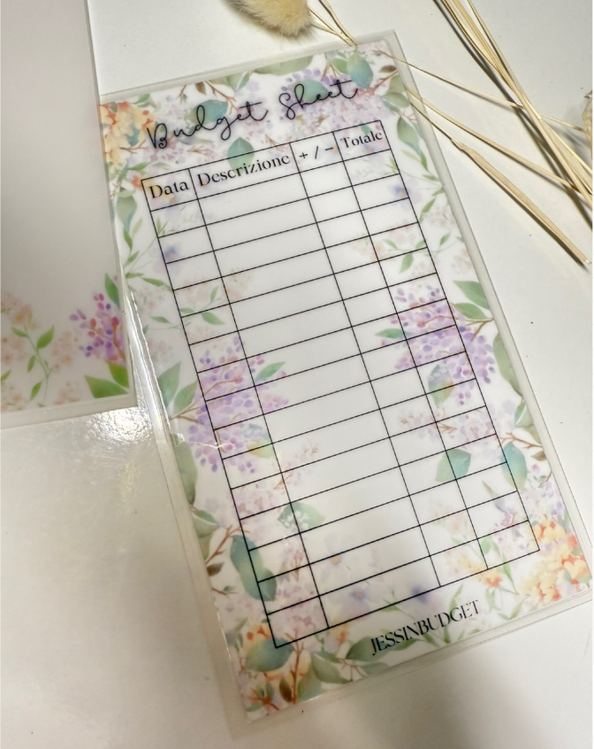 Budget Sheet GIARDINI TOSCANI