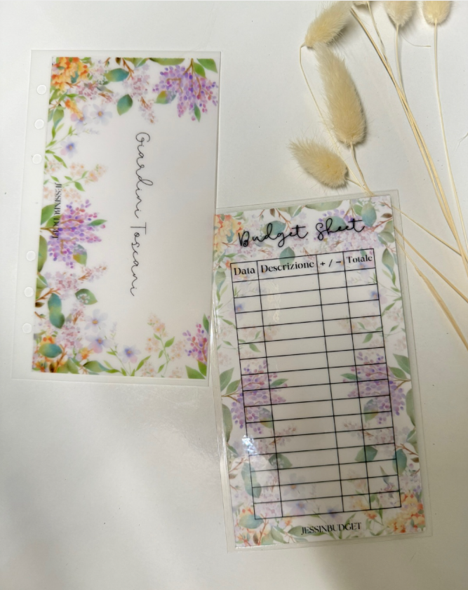 Budget Sheet GIARDINI TOSCANI