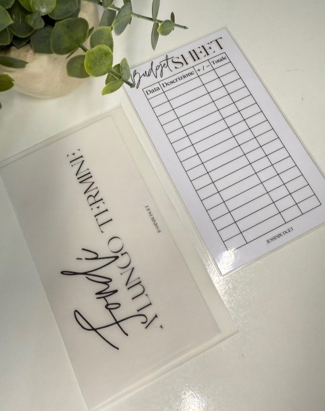 Budget Sheet MILLIONAIRE