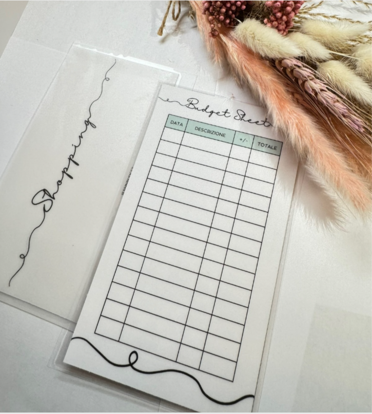 Budget Sheet MINIMAL