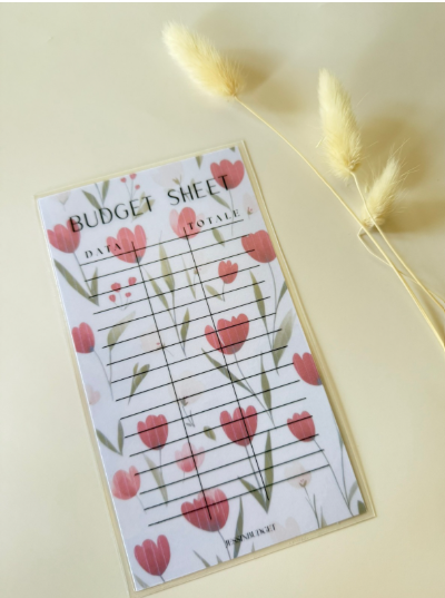 Budget Sheet POPPY