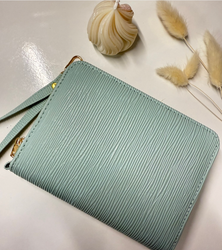 Portafoglio con zip A7