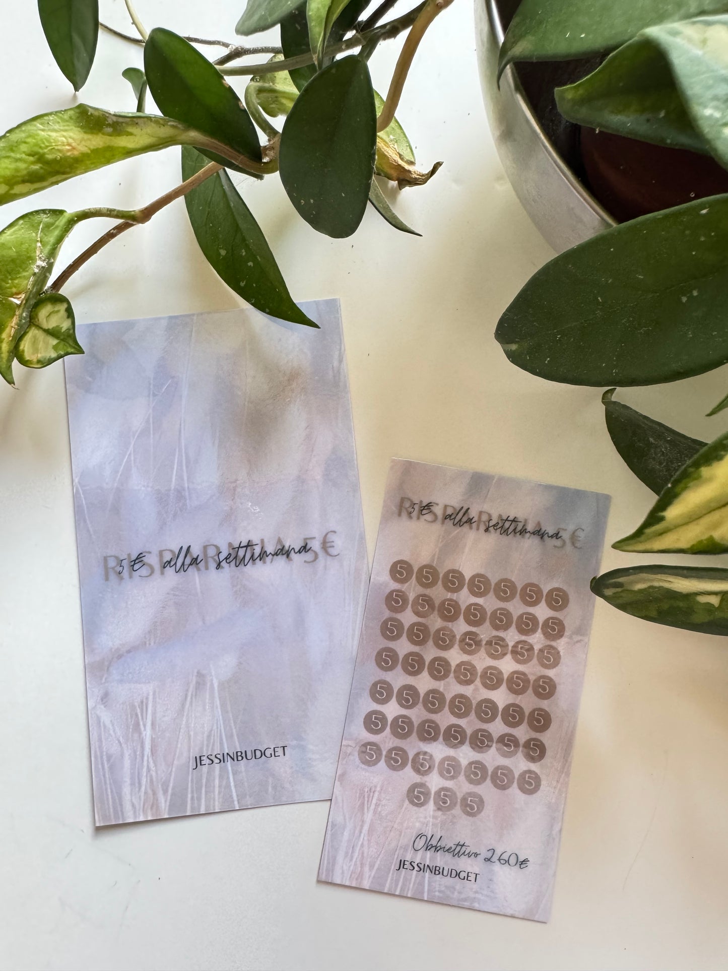 Challenge Risparmia 5€ alla settimana