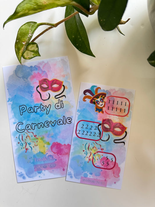 Challenge Party di carnevale