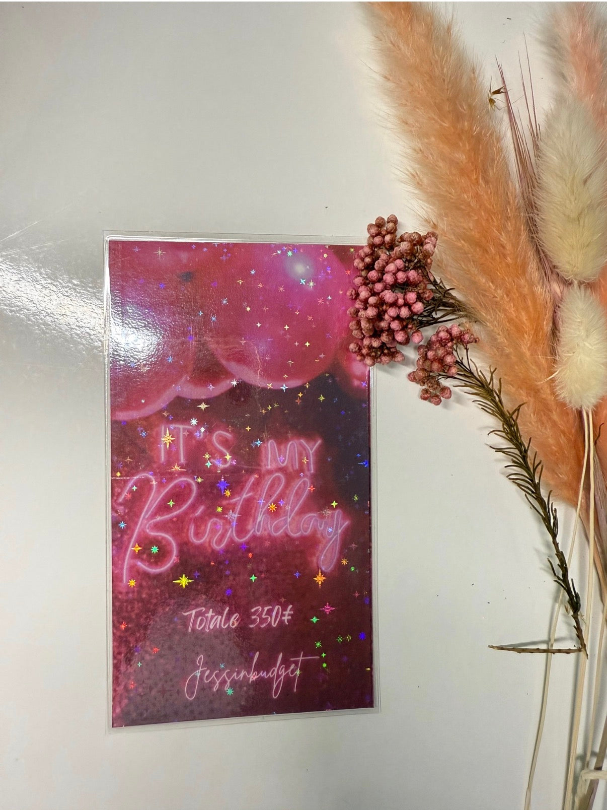 Challenge It’s my birthday glitter
