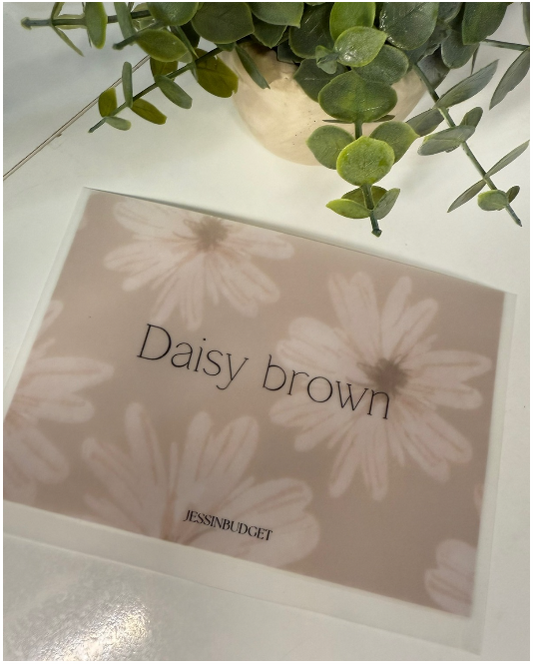 Buste opache DAISY BROWN