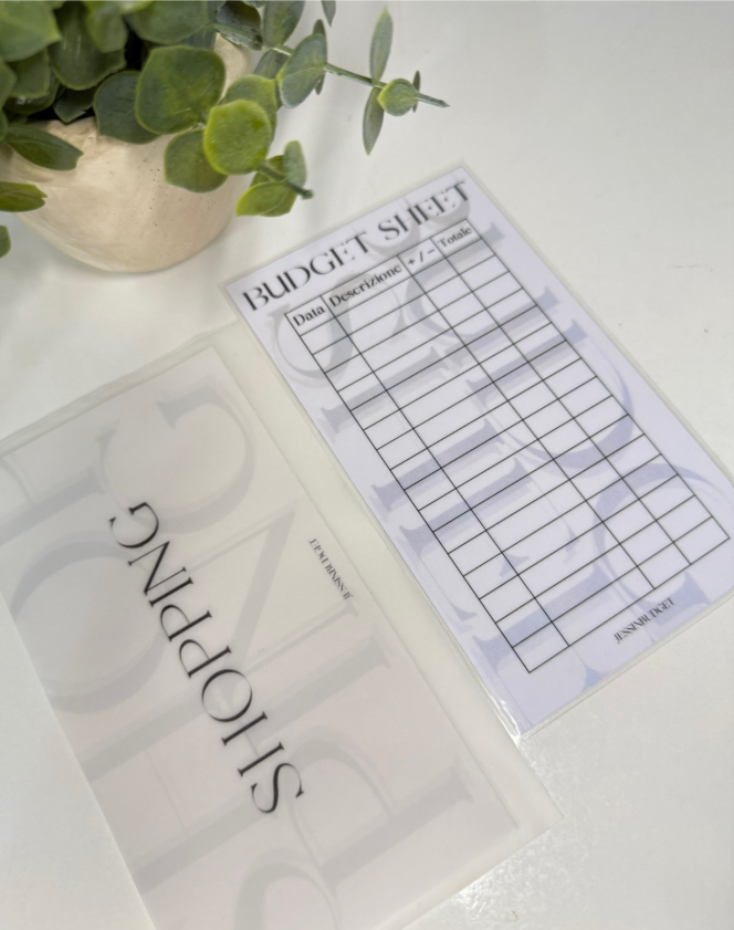 Budget Sheet JENNA