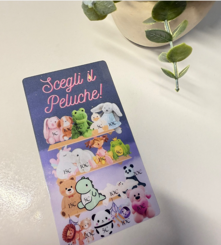 Challenge Scegli il Peluche A6