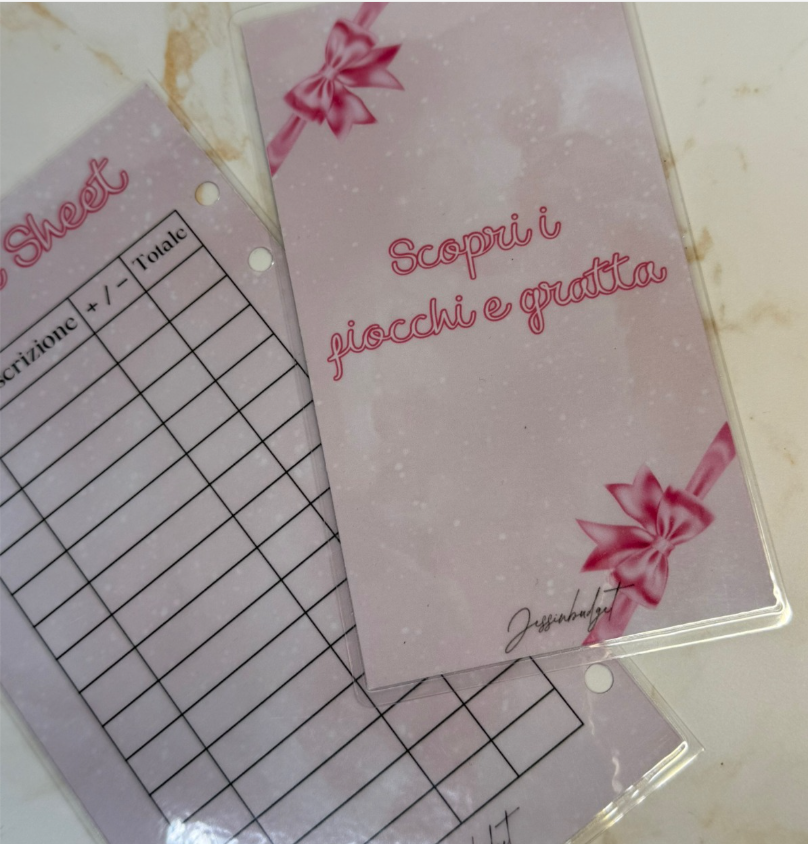 Challenge Scopri i fiocchi e gratta A6